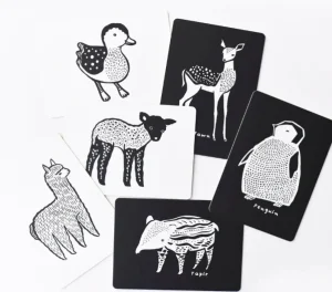 Wee Gallery Art Cards - Baby Animal