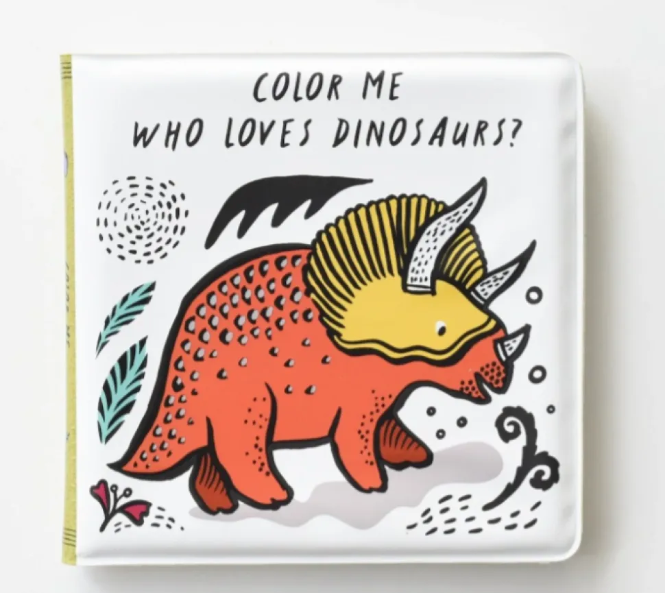 wee_gallery_bath_book__wh_0-3.webp Wee Gallery Bath Book - Who Loves Dinosaurs?