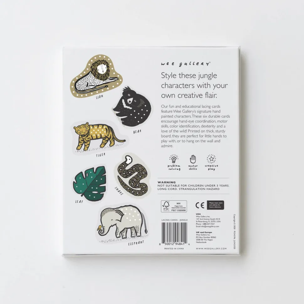 wee_gallery_lacing_cards__3-2.webp Wee Gallery Lacing Cards - Jungle Animals