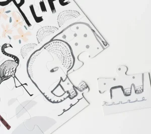 Wee Gallery Large Floor Puzzle - Wild Life