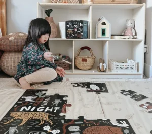Wee Gallery Large Floor Puzzle - Night Life