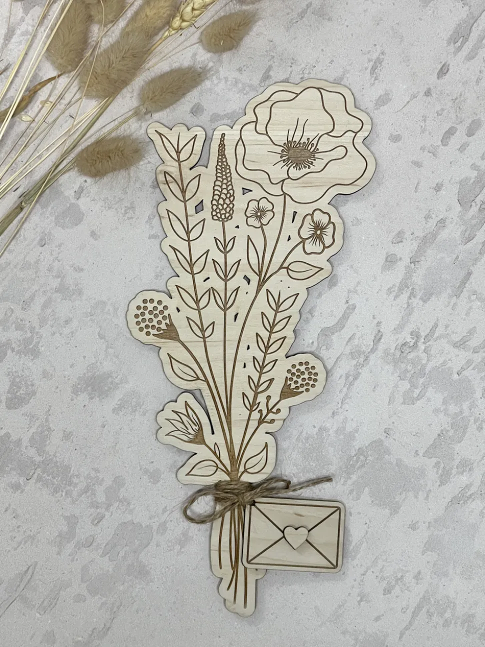 wooden_flower_bouquet_wit_7.webp Wooden Flower Bouquet with Personalised Love Letter